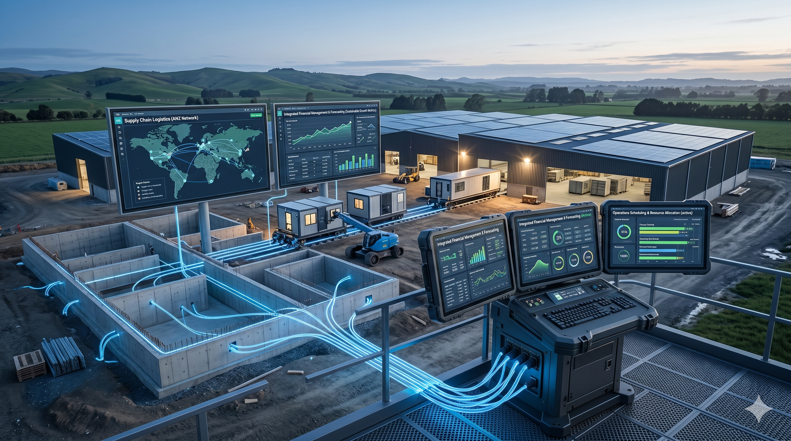 ERP systems connecting departments to power business growth