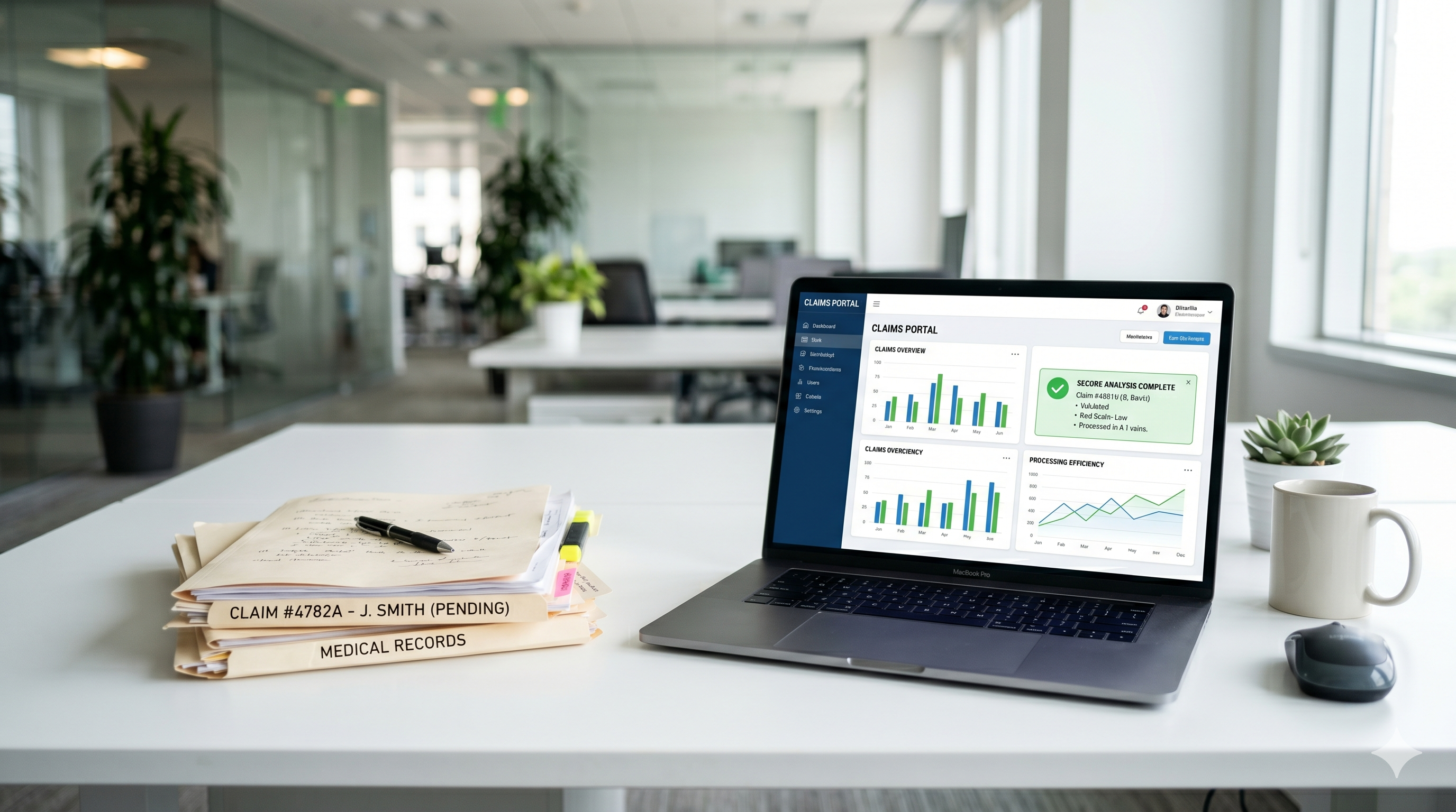 AI-powered insurance claims processing improving speed and fraud detection